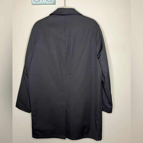 Calvin Klein Mens Rain Coat Size 40R Black New - Picture 2 of 10